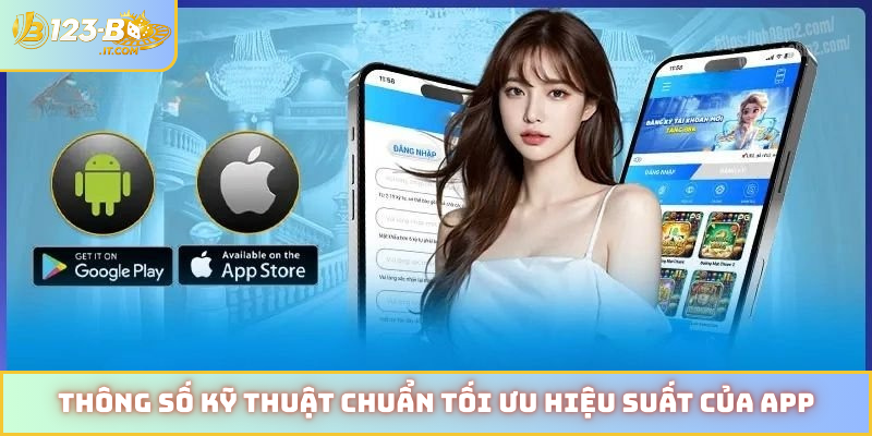 Thông số kỹ thuật chuẩn tối ưu hiệu suất của app
